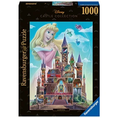 Imagen de Ravensburger Puzzle Disney: Aurora, 1000 Piezas, Puzzles para Adultos, Piezas Pegamento Enmarcar, Rompecabezas Castillo Princesas Disney, 70x50cm
