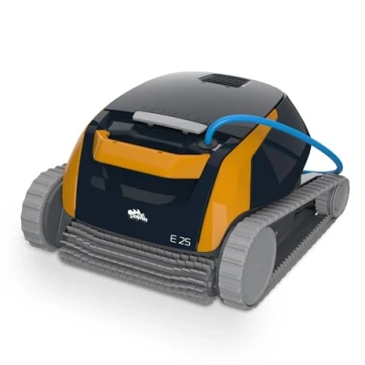 Imagen de Dolphin E25 Robot limpiafondos piscina automático Sube paredes, para Piscinas enterradas de 10m