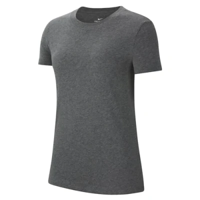 Imagen de Nike Women&#039;s Team Club 20 tee T Shirt, Charcoal/White, L