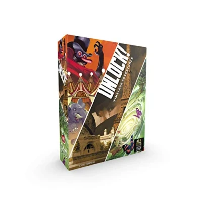 Imagen de Asmodee Unlock Timeless Adventures Alcibíades Juego De Mesa Edición En Italiano, Multicolor (8985)