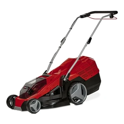 Imagen de Einhell Cortacésped inalámbrico GE CM 36/43 Li M Solo (Ion de Litio, 36 V, hasta 600 m², Ancho Corte 43 cm, Ajuste Altura Central 6 Niveles).