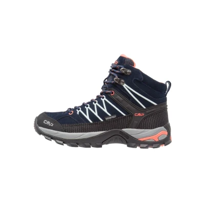 Imagen de CMP Rigel Mid Wmn Trekking Shoes Wp, Zapatillas para Mujer, Blue Jade Peach, 36 EU