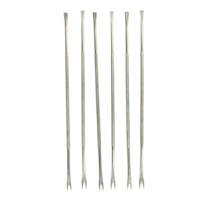 Imagen de Fackelmann Cucharas de marisco, Cubiertos especiales para sacar toda la carne cualquier clase Acero Inoxidable, 19 cm, Pack 6 Unidades