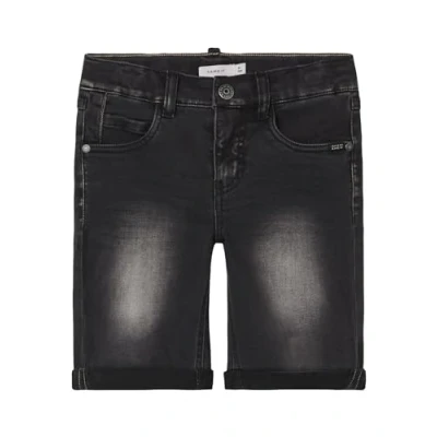 Imagen de NAME IT Nkmtheo Xsl Dnm L Shorts 6622 cl Noos Pantalones cortos Niños, Black Denim, 134