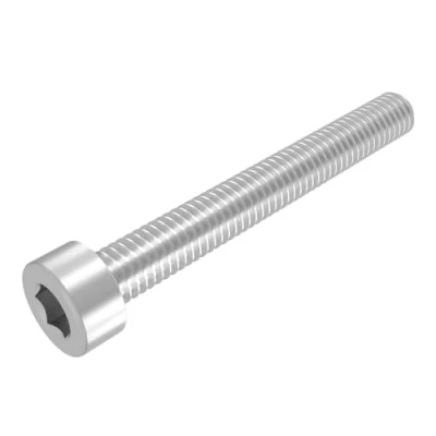 Imagen de SECCARO Tornillo cilíndrico M10 x 80 mm, acero inoxidable V2A, VA A2, DIN 912/ISO 4762, hexágono interior, rosca completa, 20 unidades
