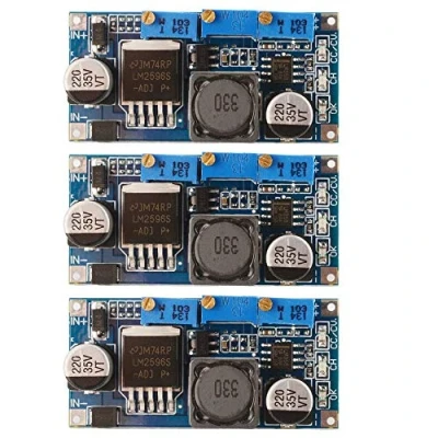 Imagen de Sun3Drucker 3Pcs LM2596 DC Step Down Constant Current Voltage Adjustable Buck Module LED Driver