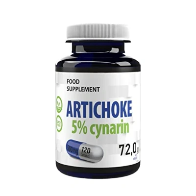 Imagen de Carciofo Estratto 500mg 120 Capsule Vegan, 5% Cynarin, Probado en Laboratorio, suplemento de alta resistencia, sin gluten OGM