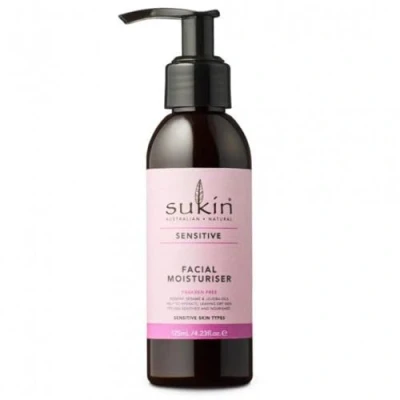 Imagen de Sukin Hidratante facial sensible, 125 ml (paquete de 1)