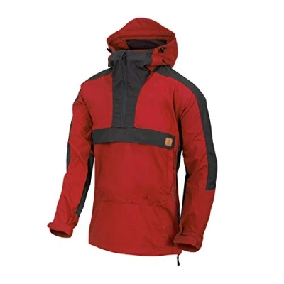 Imagen de Helikon Tex Hombre Woodsman Anorak Chaqueta Crimson Sky / Ash Grey tamaño M (EU) S (US)