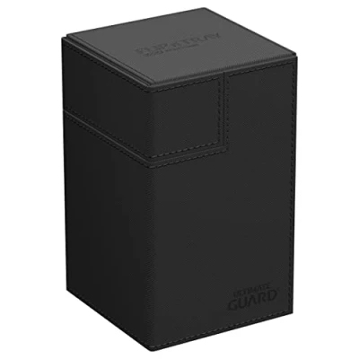 Imagen de Ultimate Guard Flip`n`Tray 100+ XenoSkin Monocolor Negro