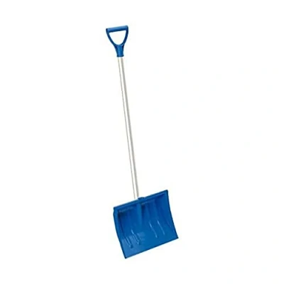 Imagen de Prosperplast Pala quitanieve Igloo Comfort con Mango de Aluminio 22mm x 75 cm, y asa, Color Azul
