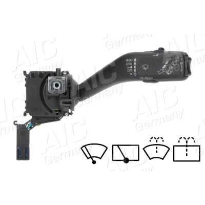 Imagen de AIC 52532 Interruptor del limpiaparabrisas VOLKSWAGEN: Caddy 3, Tiguan I, Touran SKODA: Octavia II Hatchback, SEAT: Altea