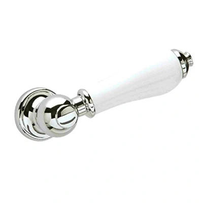 Imagen de Heritage Chrome Plated White Porcelain Vintage Cistern Lever Cpc00