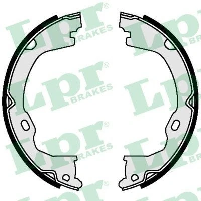 Imagen de LPR 09550 Zapatas de Freno Mano JEEP: Grand Cherokee I, WRANGLER 3, DODGE: Nitro SUV