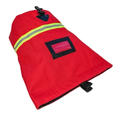 Imagen de Melo Tough Bolsa de almacenamiento para máscara bombero con forro suave (rojo)