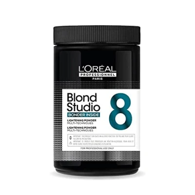 Imagen de Loreal Blond Studio Multi Techniques Polvo Decolorante Bonder Inside 8 Niveles 500 g
