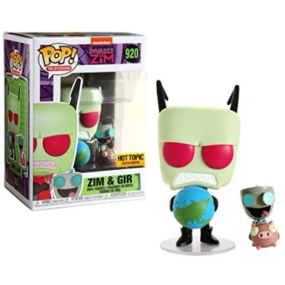Imagen de Funko POP! Television: Invader Zim &amp; Gir #920 Exclusive