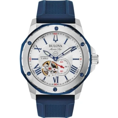 Imagen de Bulova Reloj Analógico para Hombre de Automático con Correa en Silicona 98A225