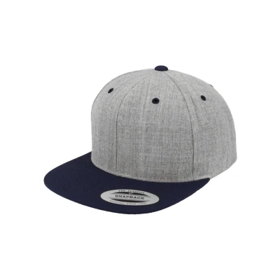 Imagen de Flexfit Classic Snapback 2TONE Gorra, Talla: One Size, Light grey/dark blue