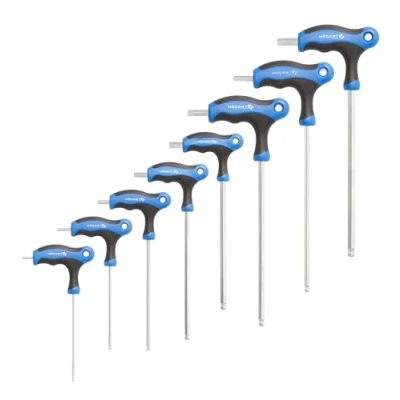 Imagen de Hogert Technik HT1W880 Llave de cubo 75 200 2.5, 3, 4, 5, 6, 7, 8, 10 Acero para herramientas