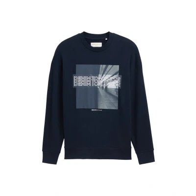 Imagen de TOM Tailor Sudadera, Hombre, Talla: Medium, Dunkelblau