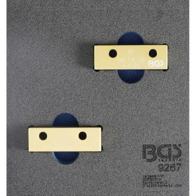 Imagen de BGS 9267 Bandeja para carro 1/6: Juego de herramientas bloqueo del árbol levas Fiat / Lancia 1.8l 16V