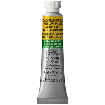 Imagen de Winsor &amp; Newton Acuarela Profesional Pintura De Acuarela, Alta Luminosidad, Resistente a la Luz, Calidad Archivo, Tubo 5ML, Color Amarillo Claro Libre Cadmio