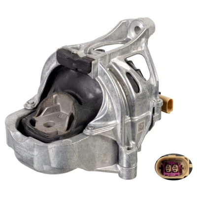 Imagen de SWAG 33 10 1226 Soporte de motor derecha Cojinete hidro conectable electricamente AUDI: Q7, A6 C8 Avant