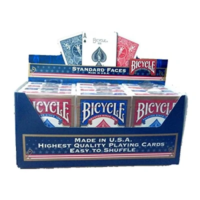 Imagen de 12 Deck Set Bicycle Rider Back Poker Playing Cards STANDARD INDEX