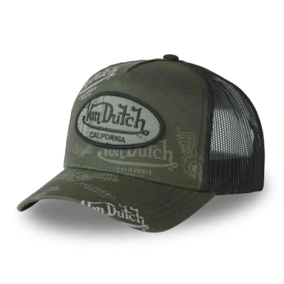 Imagen de Von Dutch Gorra Hombre y Mujer, Trucker CAFE, Ajustable, caqui, Talla única