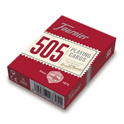 Imagen de Fournier Nº 505 Baraja Cartas Poker Clásica, Color rojo o azul (F21644) , color/modelo surtido
