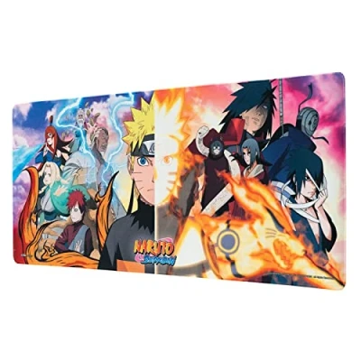 Imagen de Grupo Erik Alfombrilla ratón Naruto gaming manga Mousepad XL merchandising/Alfombrilla XXL escritorio Tapete ideal accesorio gamer