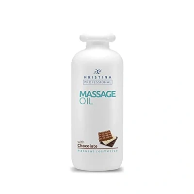 Imagen de aceite de masaje chocolate para corporal relajante y cuidado la piel Mezcla natural semilla uva, aguacate infundido con aroma terapia 500ml