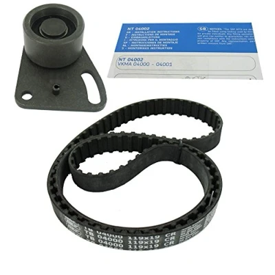 Imagen de SKF VKMA 04000 Kit de correa distribución 119 con perfil redondeado dientes FORD: Transit Mk3 Furgón, Mk2 Capri III