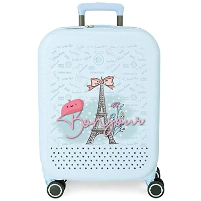 Imagen de Enso Bonjour Maleta de cabina Coral 40x55x20 cms Rígida ABS Cierre TSA integrado 37L 2,74 kgs 4 Ruedas dobles Equipaje Mano