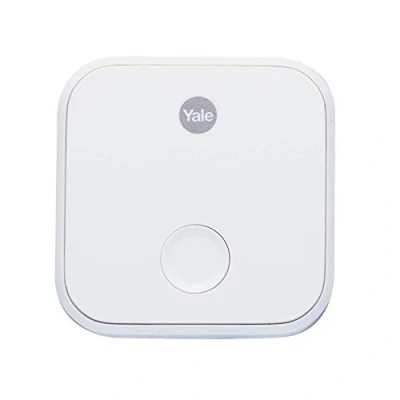 Imagen de Yale 05/401g00/WH Connect Wi Fi Bridge Remote access, Voice Assistant integration for your Smart Lock.