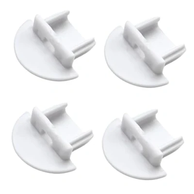 Imagen de Evotrade Canaleta empotrable para tiras LED (máx. 10 mm) Perfil de aluminio con cubierta 2 metros Acabado a elegir + (por metro) (Kit 4 tapones blancos)