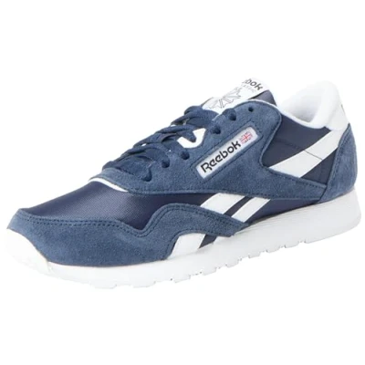 Imagen de Reebok Classic CL Zapatillas, Talla: 44.5, Vector navy/footwear white Piel/tela