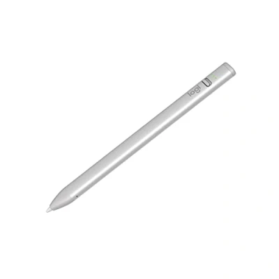Imagen de Stylus pen Logitech Crayon, lápiz digital para iPad con tecnología Apple Pencil, precisión de píxel y punta inteligente dinámica carga rápida