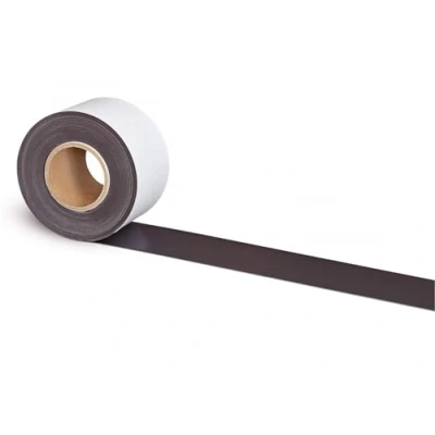 Imagen de MAUL cinta magnética de 10 cm, autoadhesiva para fotos, tarjetas postales, longitud recortable, optima oficina, cocina y taller, m