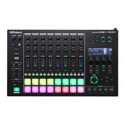 Imagen de Roland MC 707 Aira DJ Groovebox, Negro