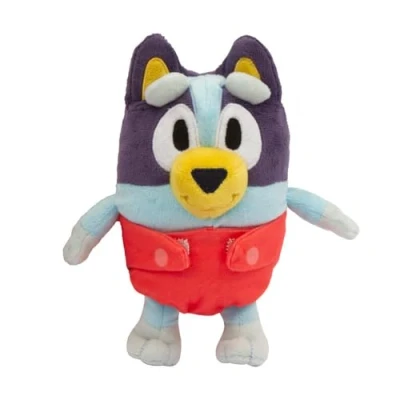 Imagen de Giochi Preziosi Bluey Pelouche de 20 cm Suave y Muy detallado con representación en versión Verano Traje baño, para niños a Partir 3 años