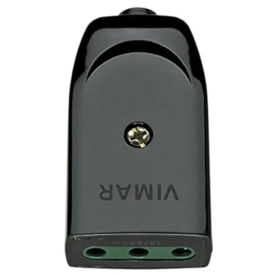 Imagen de Vimar Toma 2 polos+tierra 10a p11 axial negro