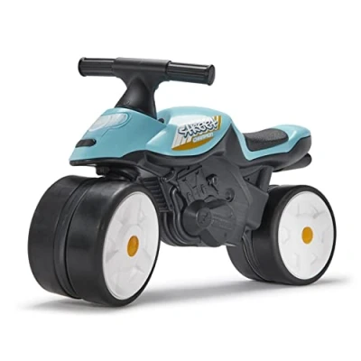 Imagen de FALK Moto Blue Street Champion con Ruedas silenciosas A Partir de 12 Meses Fabricada en Francia Extra Anchas Desarrolla el Equilibrio y la motricidad 441S