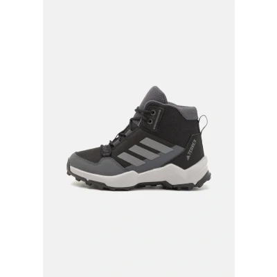 Imagen de Adidas Terrex AX4R MID Hiking Zapatillas de senderismo para niños, Talla: 28, Core black/grey four/grey six Tela/tejido sintético