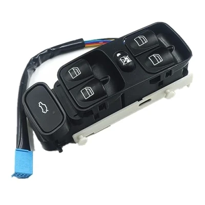Imagen de GEEANDLY Interruptor de botón Mando Elevalunas Botonera A2038210679 A2038200110 Compatible con Clase C W203 C180 C200 C220 C230 C240 ​C270 C280 C30 C320 C350