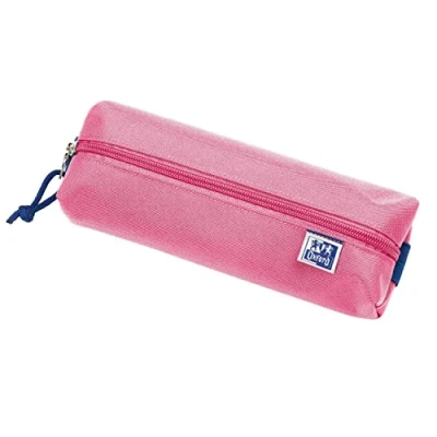 Imagen de Oxford Estuche para lápices Rectangular niñas y niños, Color Rosa