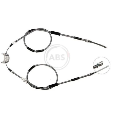 Imagen de A.B.S. K10615 Cable de Freno Mano 2965 para dirección izquierda/derecha FORD: ESCORT 4