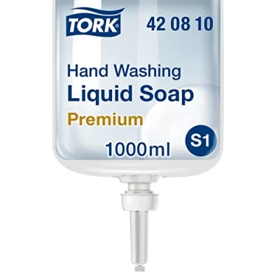 Imagen de Tork 420810 Jabón líquido higiene extra / compatible con el sistema S1 1 litro Neutro