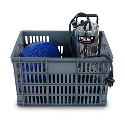 Imagen de Bomba sumergible SET INOX FX SP11100 aguas grises y negras 1100 W, máx. 15000 l/h, altura de impulsión 11 m, espesor del elemento hasta 35 mm